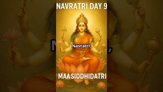 🌸 Navratri Day 9 - Worshipping Maa Siddhidatri 🌸