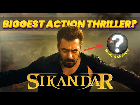 Sikandar Movie Teaser Review | #sikandartrailer #sikandar #sikandarmovie #sikandarteaser