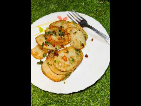 garlic potatoes recipe | Easy garlic potato recipe |#youtubeshorts #shorts #shortsviral #viralshort