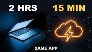 DeepSeek V4 Flash in the Cloud is 8x faster than running it Local [uncut coding session]