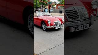 MG MGA Classic car Drive By Engine Sound Motor Muster Greenfield Village 2025