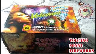 VOLCANO from Sony Fireworks|Multishot cake from sonny fireworks #sonyfireworks #sonnyfireworks