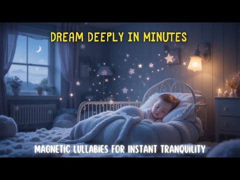 🌙✨ 10-Minute Magnetic Dreamtime: Lullaby Music for Babies to Sleep Soundly