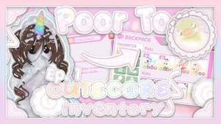 𝓟oor to 𝐂𝐔𝐓𝐄𝐂𝐎𝐑𝐄  𝓙nventory (EP. 1)  ⋆.˚│Adopt Me 🌸🐰ྀི│