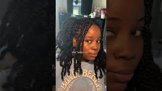 I love doing mini twists #minitwists #protectivestyles