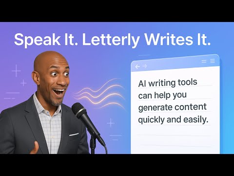 Letterly Ai Review 2025 / Best Speech to Text Tool LTD