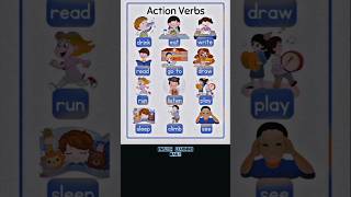Daily use Action Verbs🤹 #actionverb #verbs #verbsinenglishgrammar #englishgrammar #englishspeaking