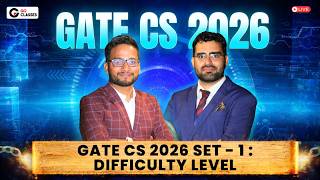 GATE CS 2026 Set - 1 : Difficulty Level