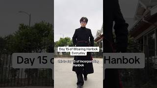 Day 15 of Wearing hanbok everyday for AAPI heritage month #hanbok #aapi #aapimonth #korea #korean