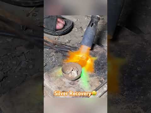 Silver Recovery full video in profile #goldextraction #goldmining
