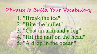 Phrases to Build Your Vocabulary  #howtobecomefluentinenglish #howtospeakenglish   #sentencemaking