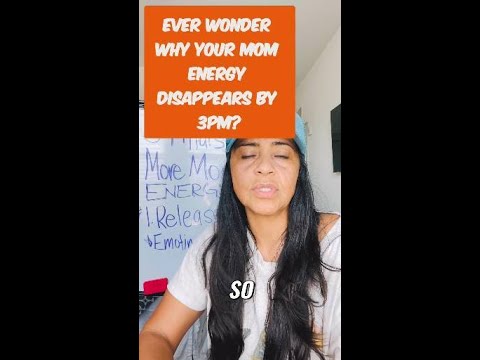 Ever Wonder Why Your MOM Energy Disappears by 3PM? #shorts