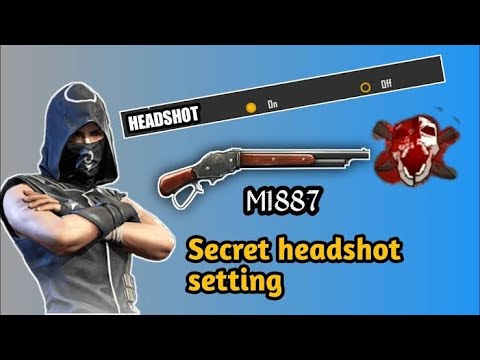FREE FIRE NEW MI887 HEADSHOT TRICK ONE TAP HEADSHOT TRICK.  NEW DESERT EAGLE HEADSHOT TRICK