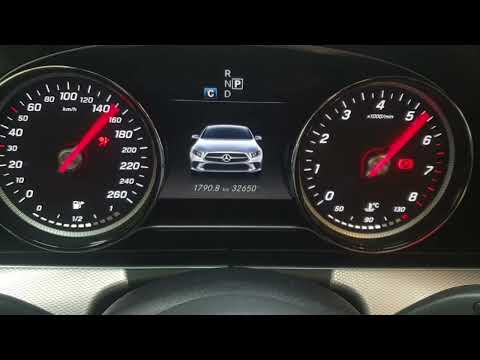W213 Analog instrumen cluster. AMG MENU activated!