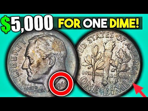 Don’t Spend These! Top 5 Rare Roosevelt Dimes That Could Make You Rich – One Dime Coin Treasures!