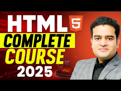 HTML 5 Full Course with AI 2025 | Website Designing Course with Practical Project in Hindi | #html5