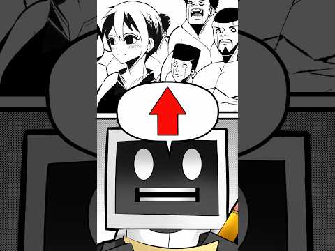 How To Draw A Manga Page? #shorts