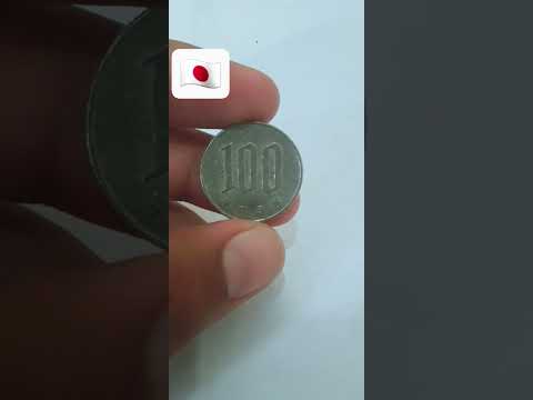 100 yen coin from japan #collectiblecoins #collection #rarecoins #japan #coincollector99