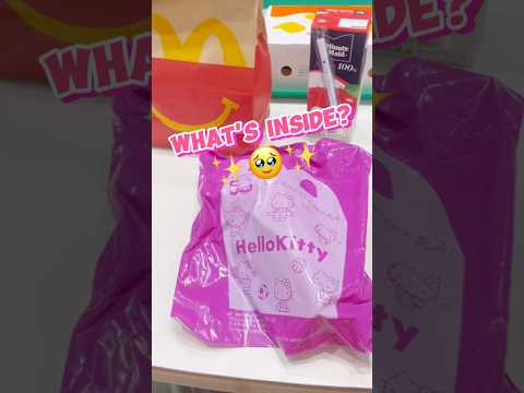 Hello Kitty 🩷 Happy Set McDonald's ハッピセット #sanrio #hellokitty #sanriounboxing #キティ #blindbox