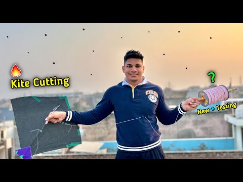 New Manjha Testing | Kite Cutting | How To Cut Kite | Kites Vlog