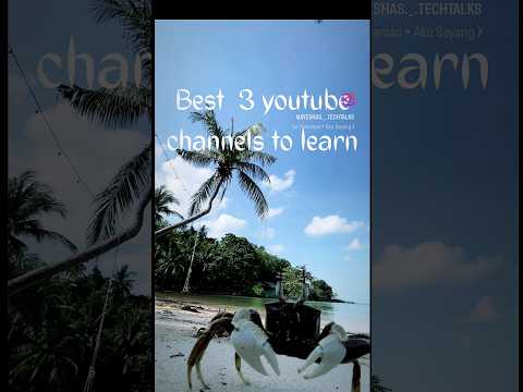 Best 3 YouTube channels to learnCyber security... #cybersecurity #learn #youtube