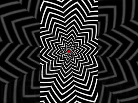 ⚠️Mind-Bending OPTICAL ILLUSION!🤯Stare at the Red Dot and Watch Everything MOVES AWAY Around you!😲