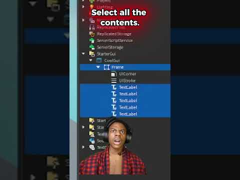 How to fix Gui scaling in roblox studio #roblox #robloxstudio #tutorial #robloxstudioscripting