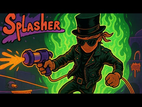 Splasher is Pure Adrenaline! Fast-Paced Platformer You NEED to Play in 2025 | LIVE part2