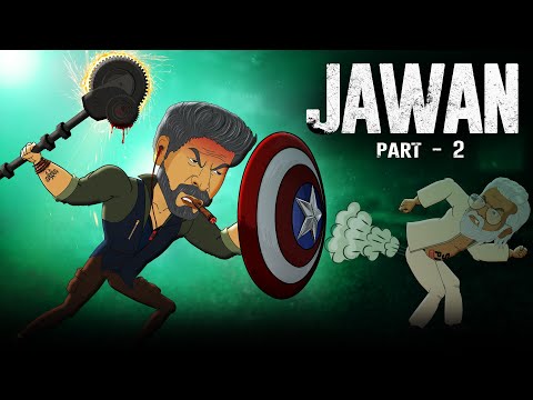 JAWAN Ek Bollywood Ka Rakhwala || PART - 2 || Animated Spoof || Cartoon Smash