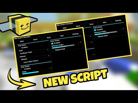 *NEW* Bee Swarm Simulator Script | Auto Quest, Auto Dig, And More.