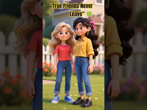 “True Friends Never Leave” 🍀#friendship #bonding #storytime #motivation #short#shortfeed#shortvideo