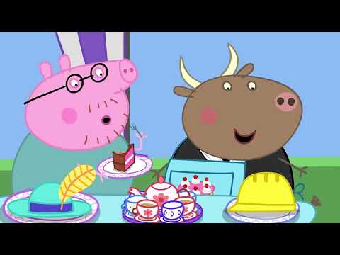 Mr Bull's Cake Contest!!! Kids Videos Peppa Pig Tales Full Episodes