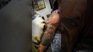 Divine Tattoo Art: Hanuman & Shiva Fusion | #tattoo #shiva #hanuman #design