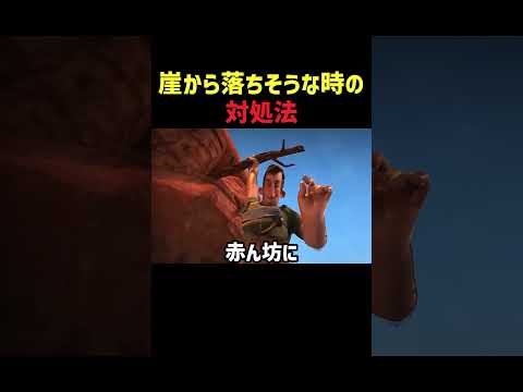 崖から落ちそうな時の対象法