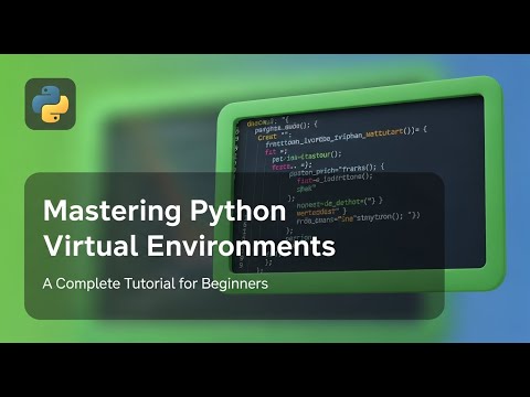 Setting up Virtual Environment in Python (.venv)