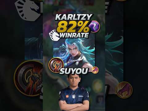 Team Liquid KarlTzy 82% Winrate Suyou S35 Build! Mobile Legends #mobilelegends #mlbb #gaming