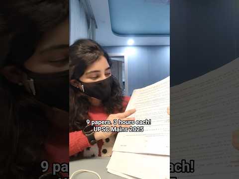 Finally done with UPSC Mains 2025!   #upscmains #upsc #upscmotivation