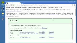 041 Remote System Administration with OpenSSH Server  Putty