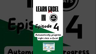 🚧📊 Excel for Construction - Episode 4! 📊 Automatically progress right click in Excel | BPA