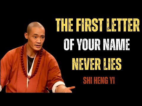 Your Name Has a Hidden Truth – A to Z Spiritual Truth Decode | Best Speech By Shi Heng Yi