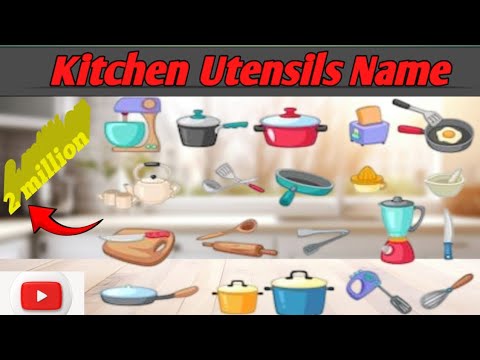 Kitchen utensils name in English hindi and Urdu | Utensils Vocabulary | Utensils meanings in Urdu