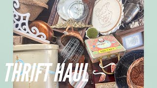 Thrift Haul for vendor booth & future upclycles