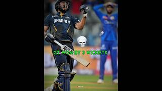 GT vs MI: Last-Ball Thriller 1run in last ball || CricCut #ipl #gt #mi #cricket
