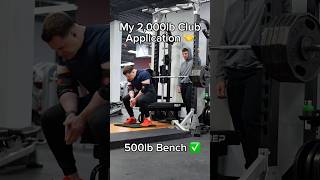 MY BEST 2,000LB CLUB APPLICATION!!? 😳👀