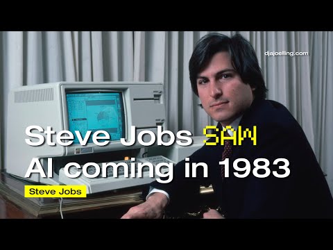 In 1983, Steve Jobs predicted a future shaped by artificial intelligence