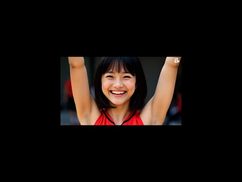 ノースリーブで腋がまる見えのアイドル女子アナ。
