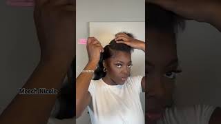 No Heat No Leave Out Protective Style #hairstyles #protectivestyles #hairtutorial #meechnicole