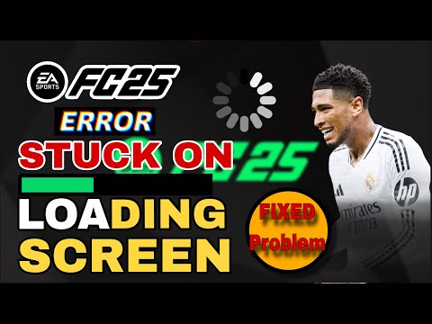 How to fix EA FC25 Loading screen  Stuck issue.@easportsfc