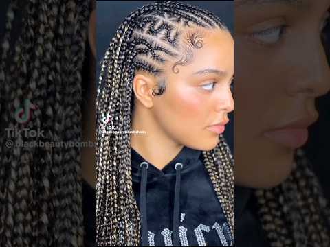 FULANI BRAIDS #protectivestyles #protectivehairstyle #naturalhairstyles #hairstyle