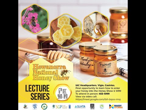 Honey Show Lecture Series: Day #3 Queen Rearing, Integrated Pest Management  2021 12 08